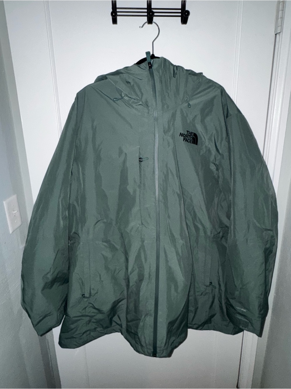 The North Face 2- Layer Hooded Arctic Jacket in Olive Green Color